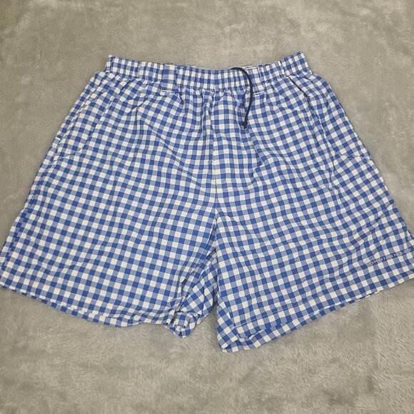 Columbia Shorts Mens Small Swim Hybrid Swimming Bathing Suit Elastic-Waist Check - Picture 1 of 11